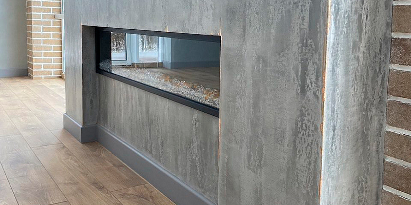 фото интерьера с авторскими и специальными декоративными покрытиями