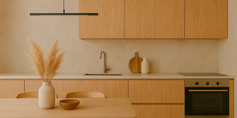 фото интерьера с известковой декоративной штукатуркой