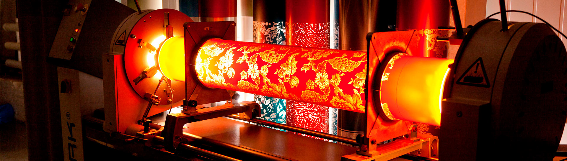 фото Производства обоев фабрики Loymina