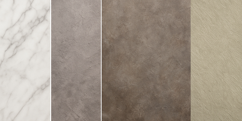 фото разных фактур из декоративной штукатурки