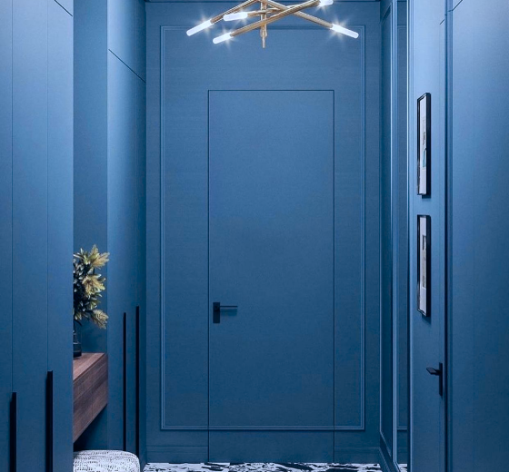 пример интерьера с краской Lanors Соло