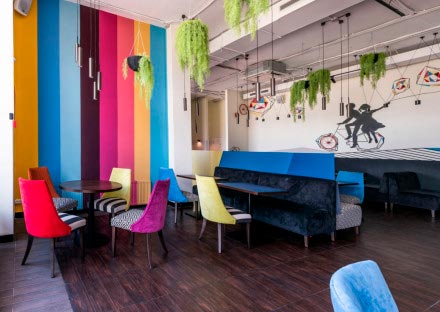 пример интерьера с краской Lanors Mons Eggshell