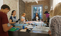 Мастер-класс в салоне «ЛиДекор»