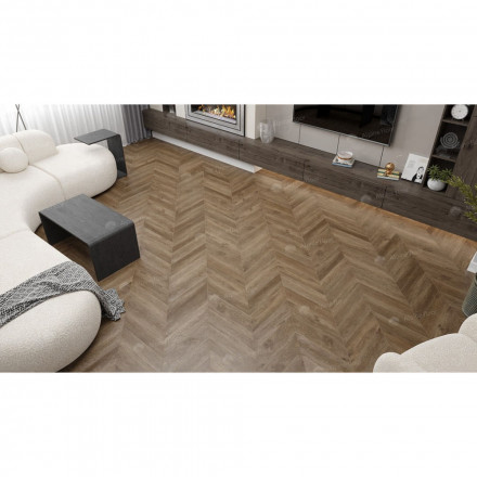 ПВХ-плитка Alpine Floor Chevron Alpine LVT «Макадамия», ECO 20-5