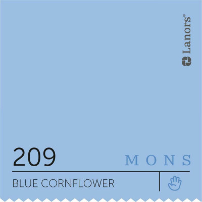 Краска Lanors Mons «Blue Cornflower» (Синий василёк), 209