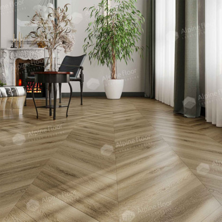 ПВХ-плитка Alpine Floor Chevron Alpine SPC «Вайпуа», ECO 18-14 MC