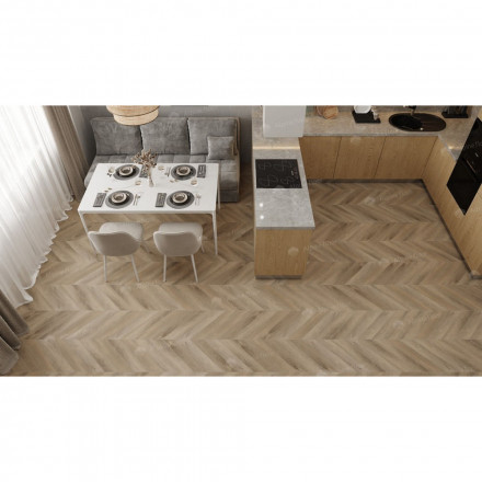 ПВХ-плитка Alpine Floor Chevron Alpine LVT «Дуб Синистра», ECO 20-6