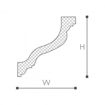 Карниз NMC Wallstyl, WT10