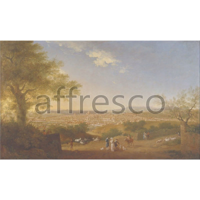 Фреска Affresco, Thomas Patch A Panoramic View of Florence from Bellosguardo