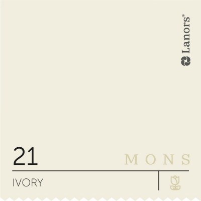 Краска Lanors Mons «Ivory» (Слоновая кость), 21