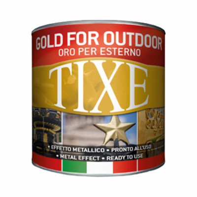 Краска-поталь TIXE «Gold Paint For Outdoor Solvent Based»