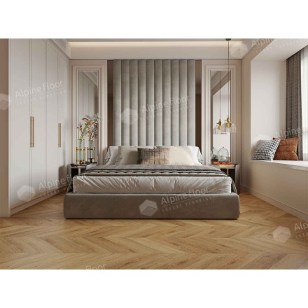 ПВХ-плитка Alpine Floor Chevron Alpine SPC «Дуб», ECO 18-15 MC