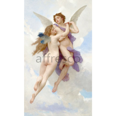 Фреска Affresco, William Adolphe Bouguereau L Amour et Psych