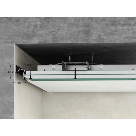 Карниз потолочный теневой Laconistiq «GIPS»