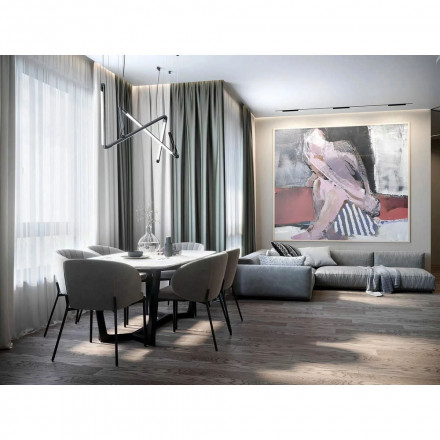 Карниз потолочный теневой Laconistiq «GIPS»