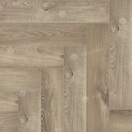 ПВХ-плитка Alpine Floor Parquet Premium «Дуб Натуральный Отбеленный», ECO 19-5 MC