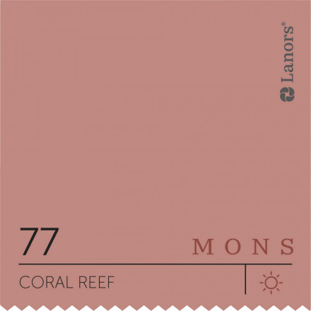 Краска Lanors Mons «Coral Reef» (Коралловый риф), 77