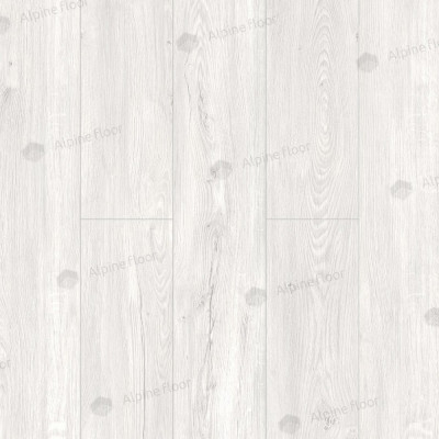 ПВХ-плитка Alpine Floor Sequoia «Снежная», ECO 6-8 SPC