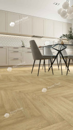 ПВХ-плитка Alpine Floor Parquet Premium «Дуб Ваниль Селект», ECO 19-3 MC