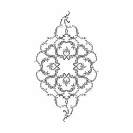 Готовое решение: Розетка RoDecor Царскосельский Рококо «Вильчковский Ф1», 87001RC