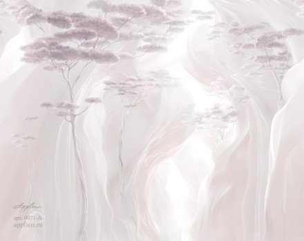 Фреска Applico Four «Мраморный каньон», OP 0071-A