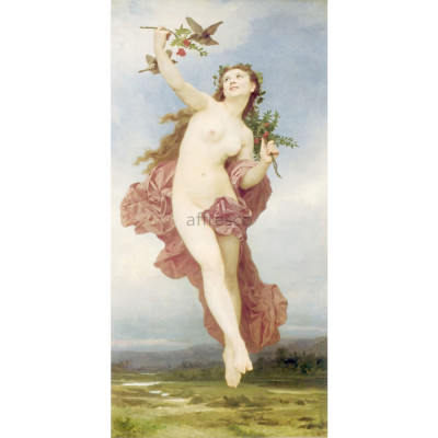 Фреска Affresco, William Adolphe Bouguereau Day
