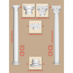 Полуколонна Decomaster, DC-8308-8Н