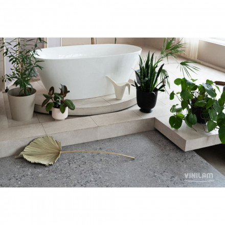 ПВХ-плитка Vinilam Ceramo Vinilam Glue «Терраццо», 71613 Glue