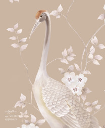 Фреска Applico Four «Журавли», OP VR.0070-Br1