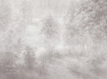 Фреска Applico Four «Лесная тишина», 0057-S1