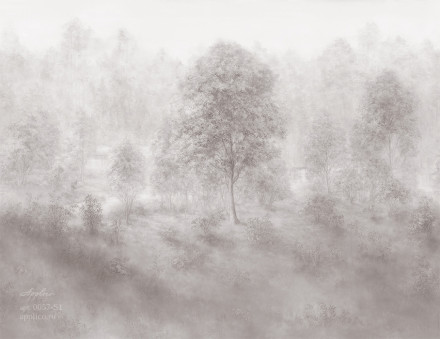 Фреска Applico Four «Лесная тишина», 0057-S1