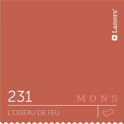 Краска Lanors Mons «L’Oiseau de Feu» (Жар-птица), 231
