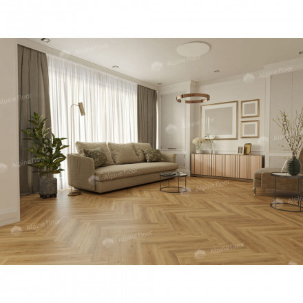 ПВХ-плитка Alpine Floor Parquet Light «Дуб Буна», ECO 13-30