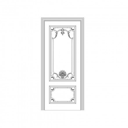 Готовое решение: Оформление дверей RoDecor Царскосельский Рококо, 76001RC