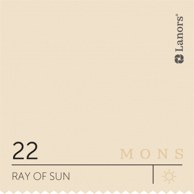 Краска Lanors Mons «Ray Of Sun» (Луч солнца), 22