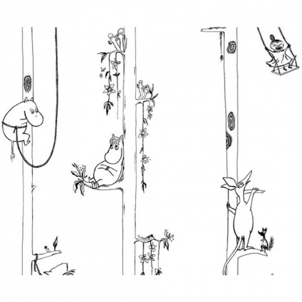 Обои Sandudd Moomin 2019, 5351-2