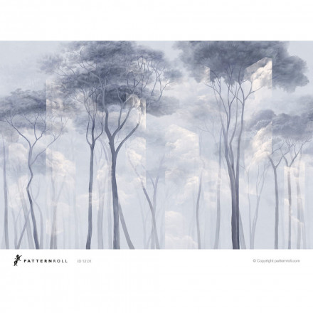 Фреска Pattern Roll, 12 Clouds