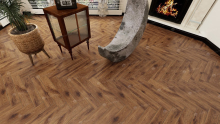 Ламинат Alpine Floor Herringbone 12 «Дуб Умбрия», LF105-11
