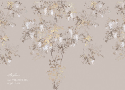 Фреска Applico Four «Цветение», OP VR.0069-Br2