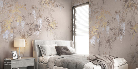 Фреска Applico Four «Цветение», OP VR.0069-Br2