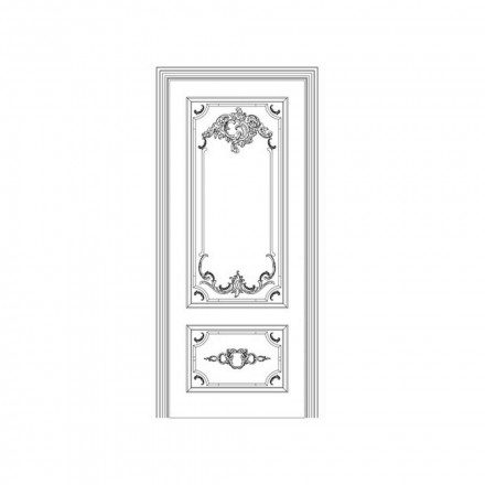 Готовое решение: Оформление дверей RoDecor Царскосельский Рококо, 76002RC