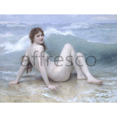 Фреска Affresco, William Adolphe Bouguereau The Wave