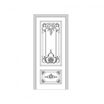 Готовое решение: Оформление дверей RoDecor Царскосельский Рококо, 76003RC