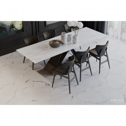 ПВХ-плитка Vinilam Ceramo Vinilam Glue «Итальянский Мрамор», 83444 Glue