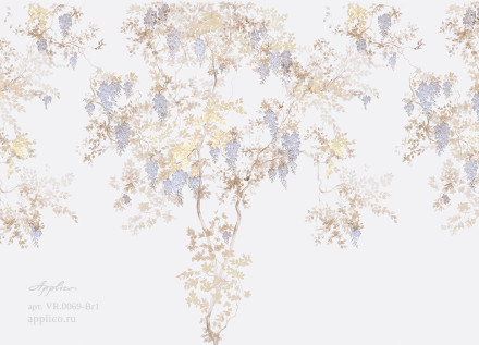Фреска Applico Four «Цветение», OP VR.0069-Br1