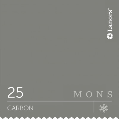 Краска Lanors Mons «Carbon» (Угольный), 25
