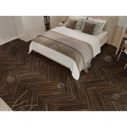 Ламинат Alpine Floor Herringbone 12 «Орех Сицилия», LF105-13