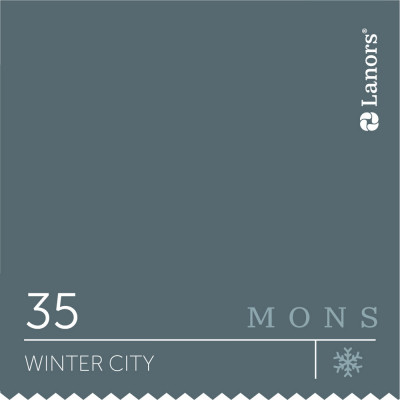 Краска Lanors Mons «Winter City» (Зимний город), 35