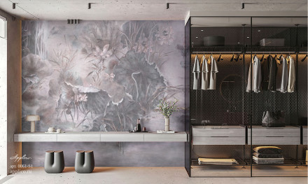 Фреска Applico Four «Восточная акварель», OP 0061-S1