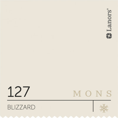 Краска Lanors Mons «Blizzard» (Метель), 127